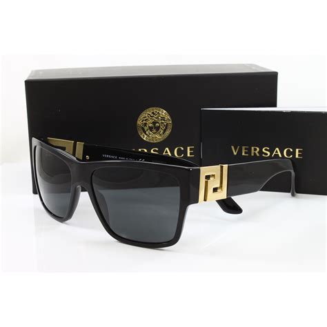 versace black sunglasses men.